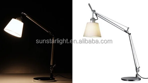 Adjustable Swing Arm Drafting Design Table Light Office Desk Study Lamp Hotel Room Table Lamp
