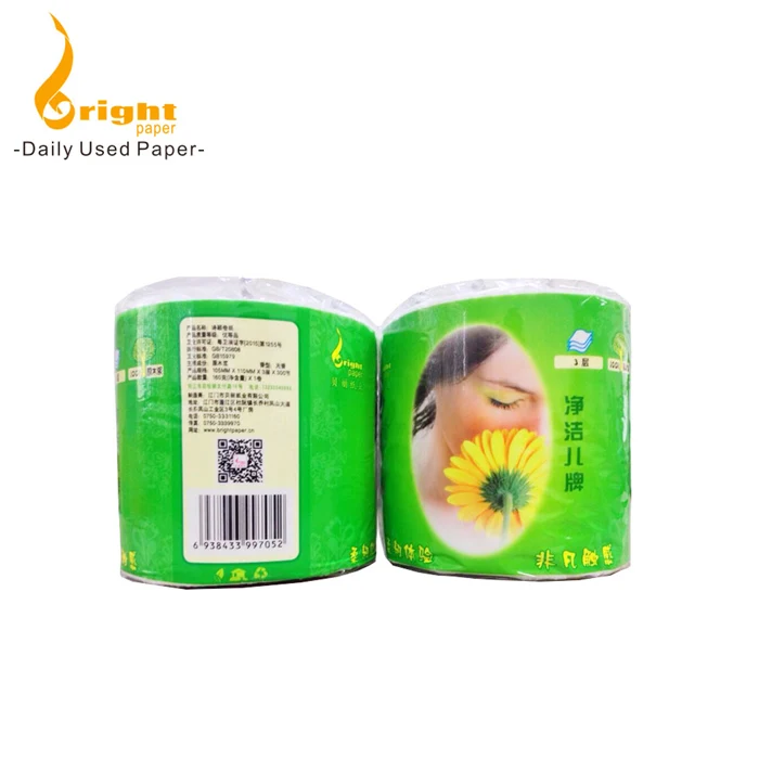 Selected materials  Soft and roughness  Easy to decomposed  when meet water  Toilet Paper