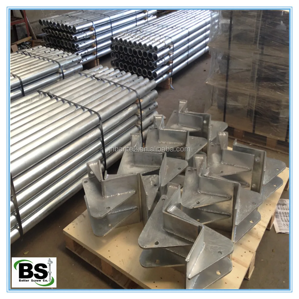 Australian 6mm round pipe Helical Pile