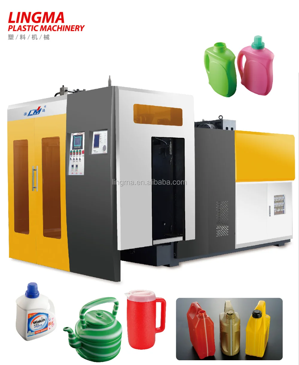 
automatic jerry can extrusion blow moulding machine for 2/4/5lt bottle/hdpe plastic bottle making machine 