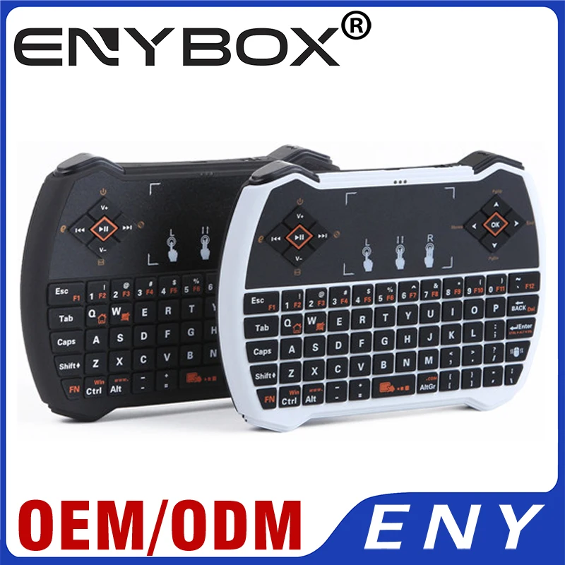 i9 2.4 Г Мышь Сенсорная Панель Дизайн Handheld Клавиатура для Мультимедиа Игровые ПК Android TV Плеер Windows