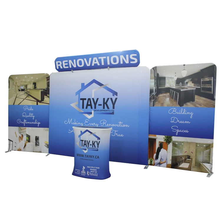 3x9 Custom Printed Stand Portable Exhibition Equipment Trade Show portable exhibition booth