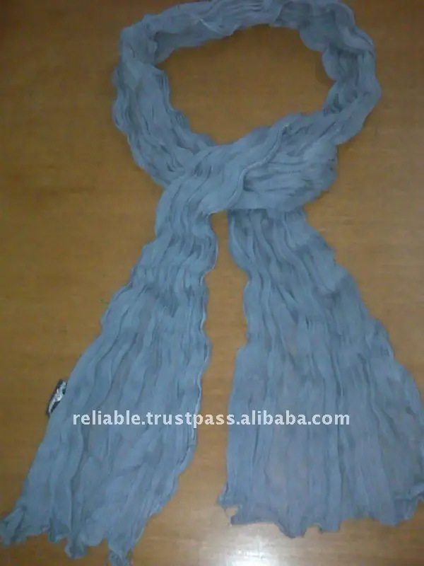Cotton Crinkle Scarf