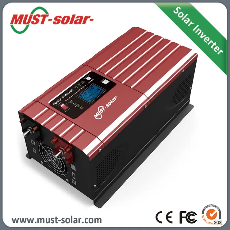 Hot selling! 25000 watt 24v dc to ac 240v pure sine wave power inverter with PV charger
