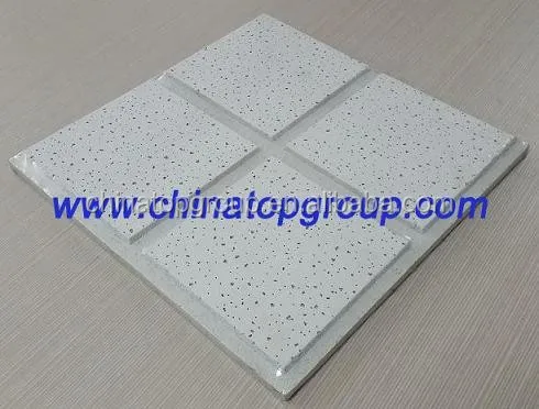 mineral fiber board acoustic ,mineral wool ceiling board, pin hole mineral wool board