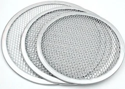 Pizza Oven Pan Accessories for Aluminum Baking Mesh Pizza Screens with different size