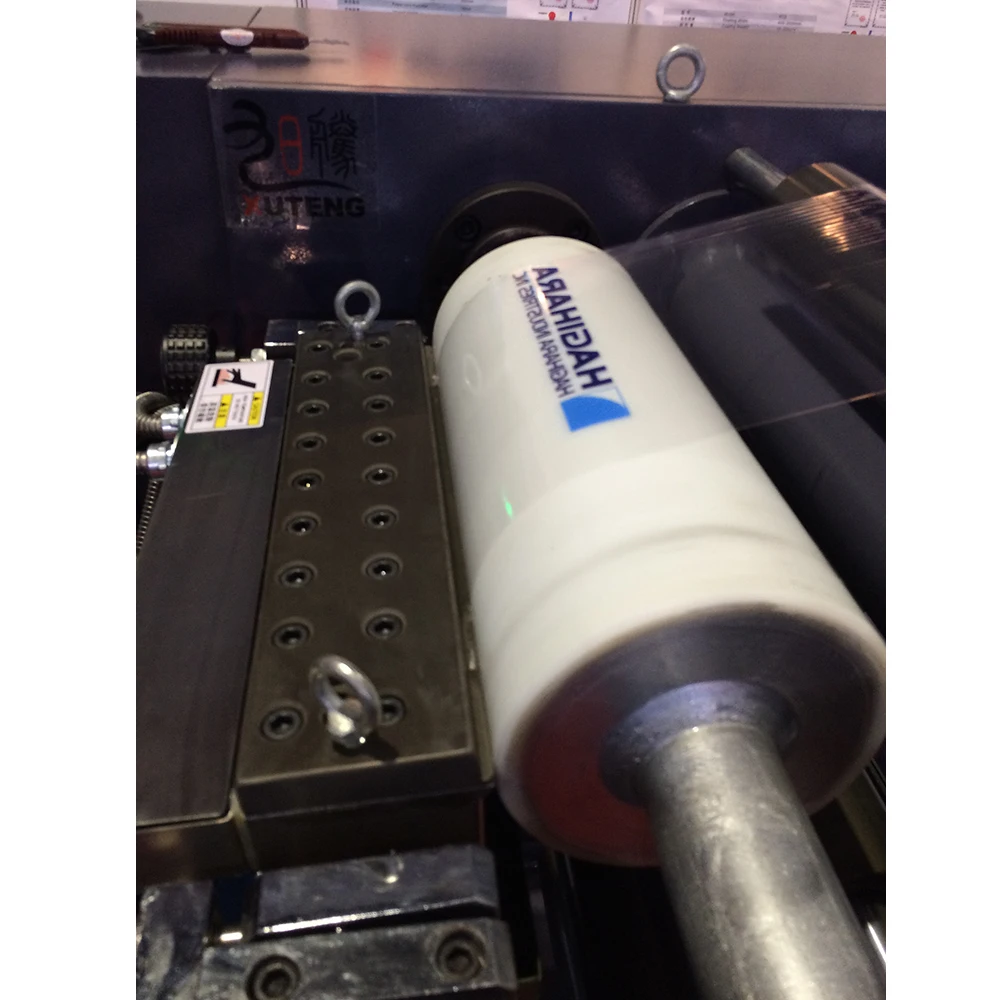 
New Arrival narrow web hot melt adhesive coating machine RT350 