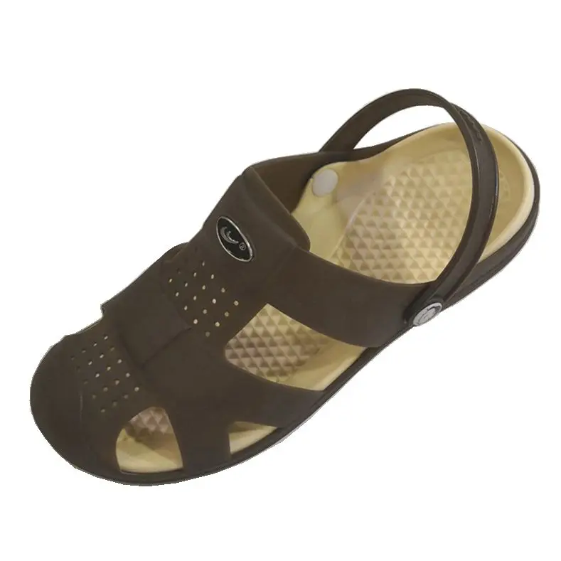 Custom Jelly Shoes Men sandal with protective toe Chinelo Sandal Karet Shoes Clogs Foam Clogs Sandale Plastique