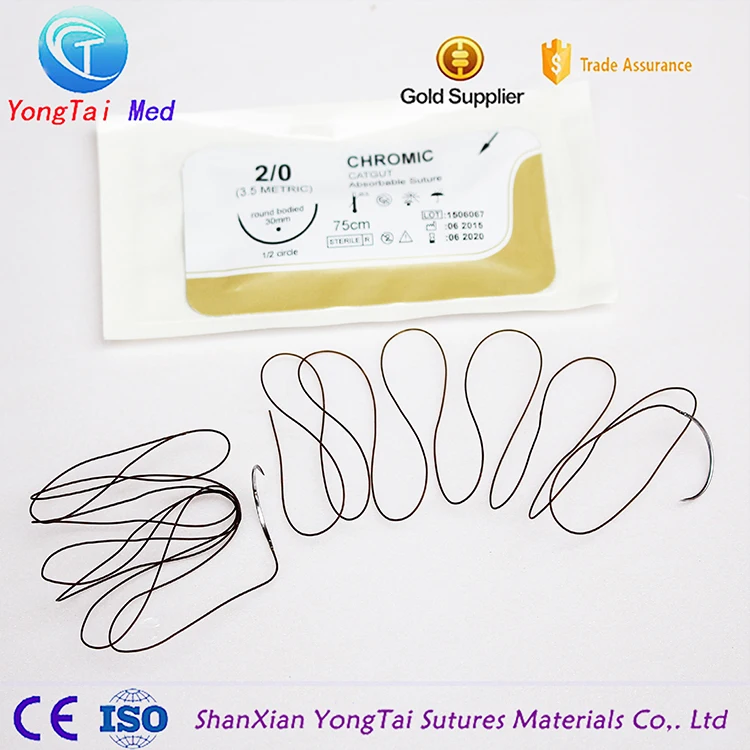 
Brand new surgical suture equipment sterile suture pack with high quality 