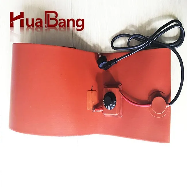 Silicone rubber heater micro heating element pressure sensor pad