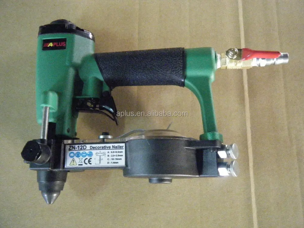 APLUS ZN-12AN sofa decorative nail gun, 8.5-10.5mm head Dia. 19mm length