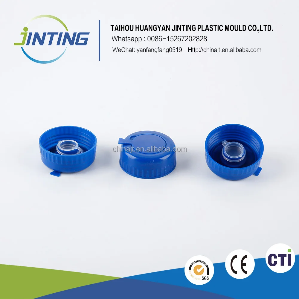 
silicon rubber non-spill disposable plastic PET mineral water bottle caps doouble color 