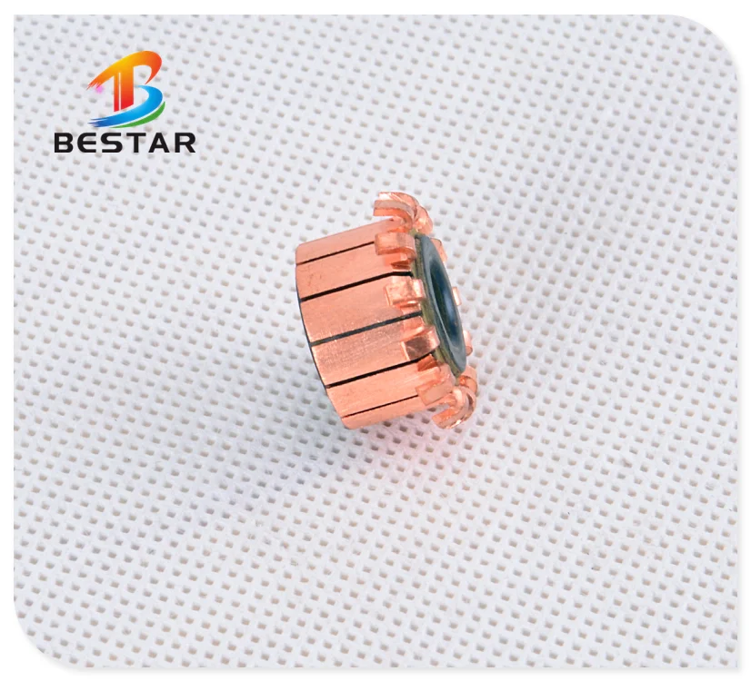 China manufacturer 13segment commutator Used on fast RPM Hairdryer with free samples