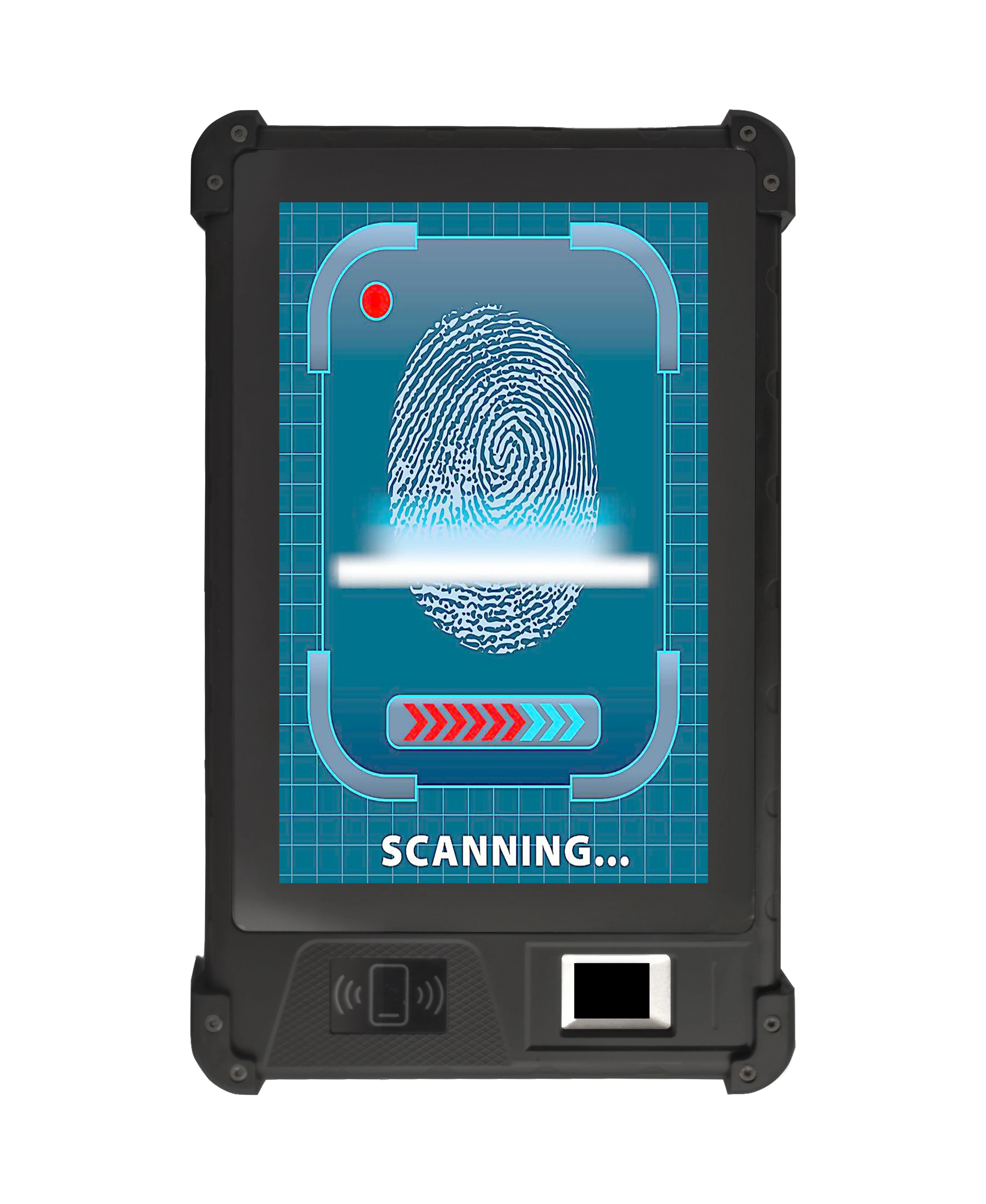 HFSecurity HF-FP08 Rugged Industrial Portable Windows Android Biometric Fingerprint Scanner Free sdk ISO14443 Type A B