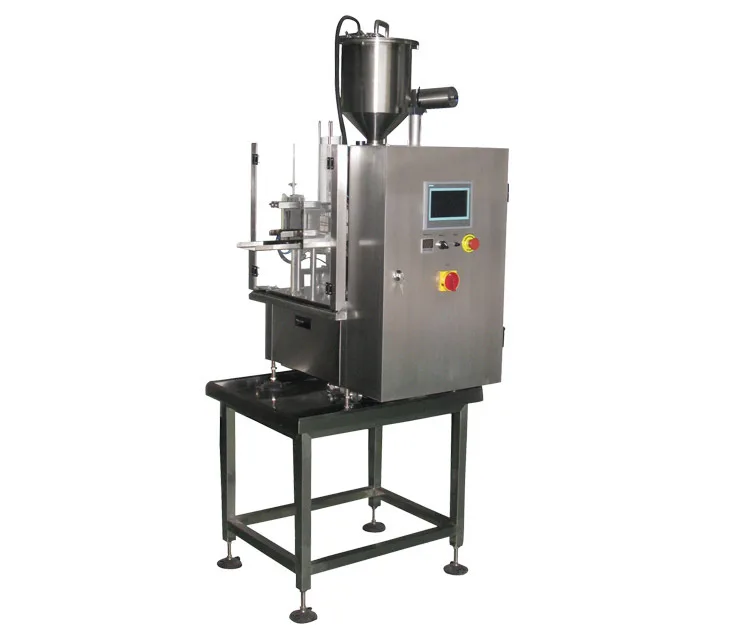 Rotary Small K Cup Coffee Capsule Filling And Sealing Machine