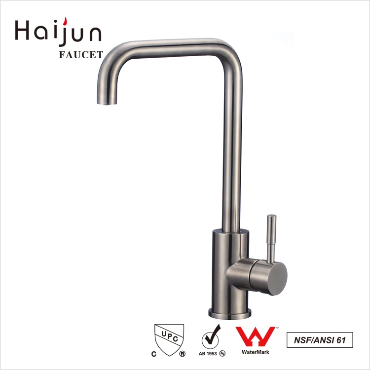 Haijun Wholesale Prices cUpc Stainless Steel modern kitchen designs Faucet