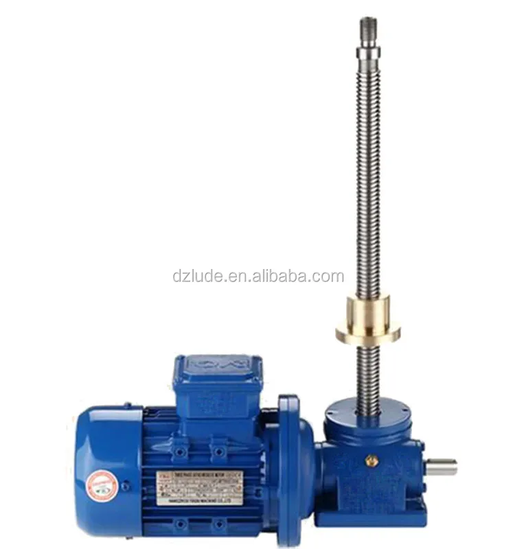 
Trapezoidal screw lift screw jack assembly drawing 