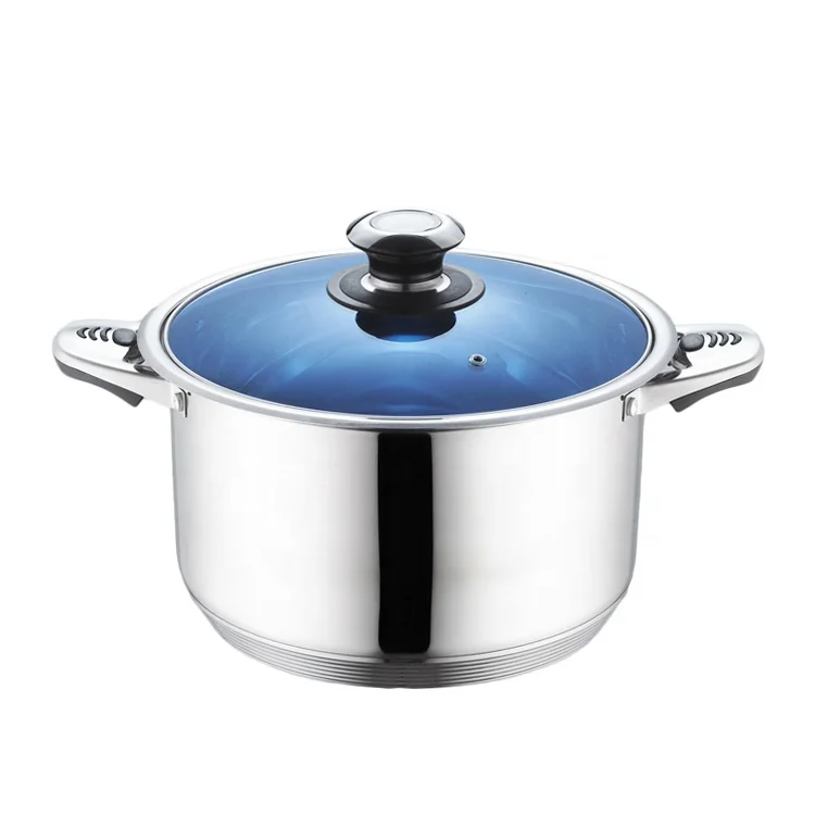 Hot Sale 24-Pcs Non-Stick Stainless Steel Cookware Set German Induction Cooking Pot and Pans for Kitchen Use Metal Casserole