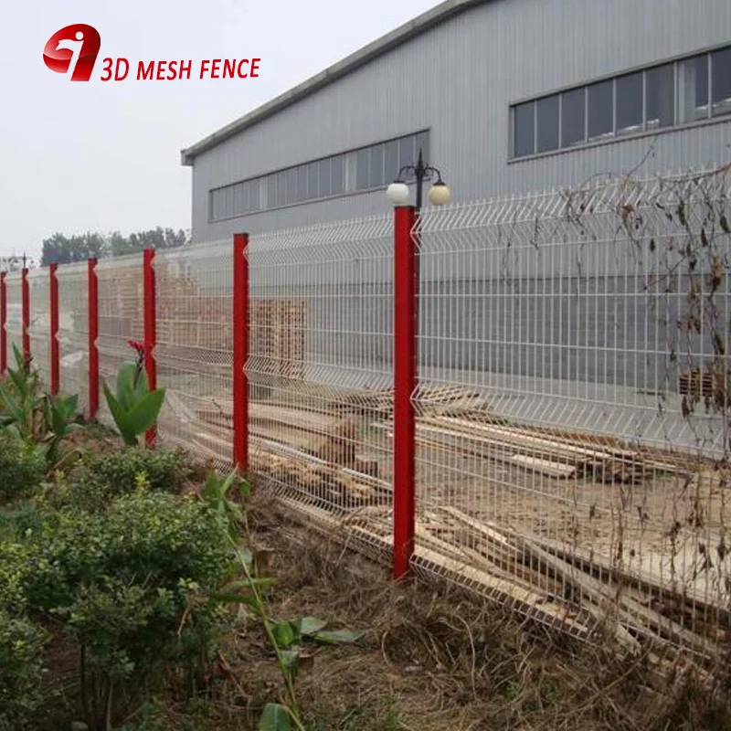Factory Supplying 3d wire mesh fencing panel galvanized steel
