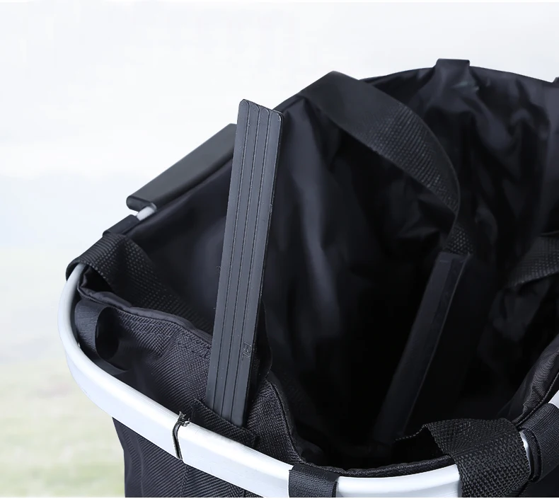 
Polyester foldable waterproof bicycle basket bicycle baskets pet carrier for bike 