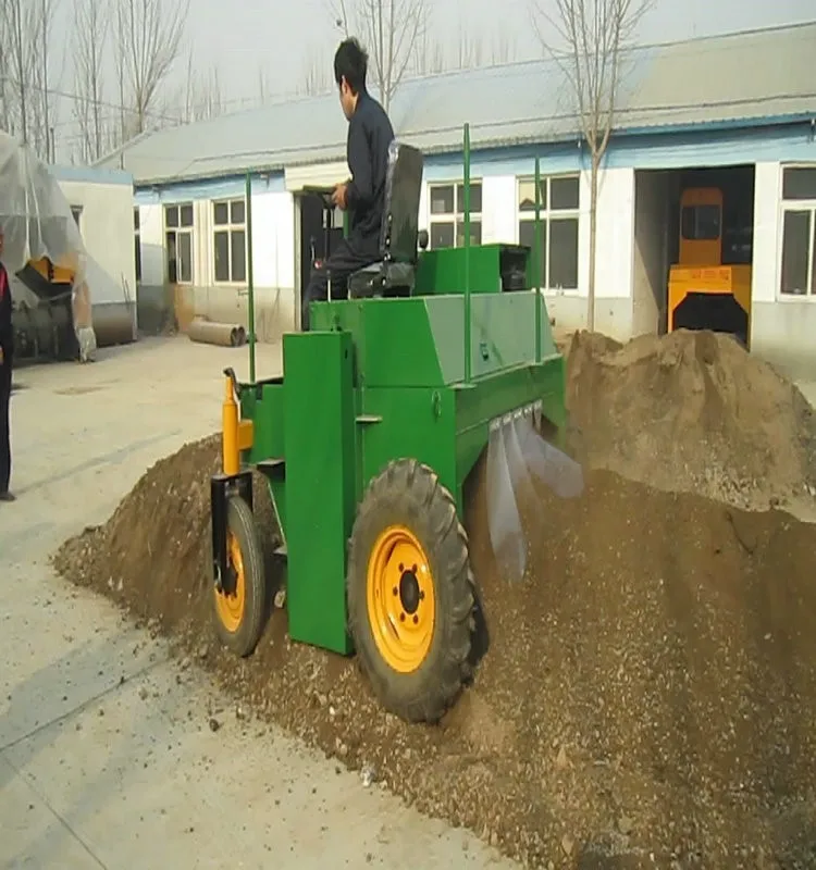 China design cow manure organic fertilizer making machine