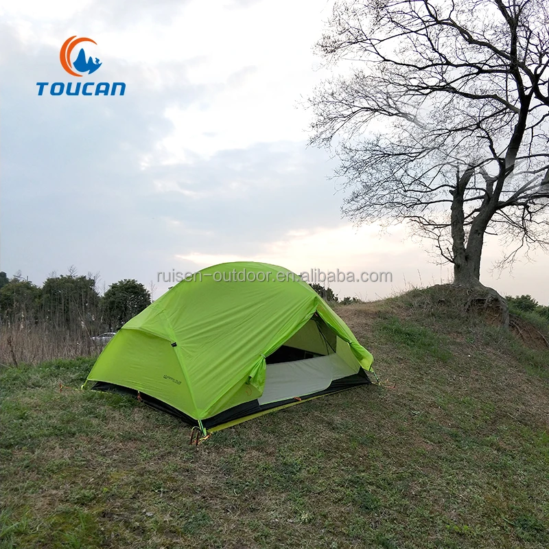 20D нейлон Сверхлегкий 2 человек туристические палатки