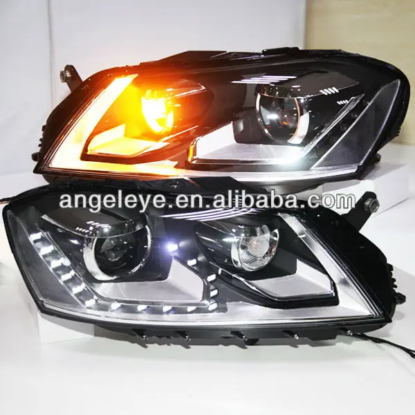 2012-2014 год magotan пассат b7 светодиодные фары с би ксенон объективом проектора си