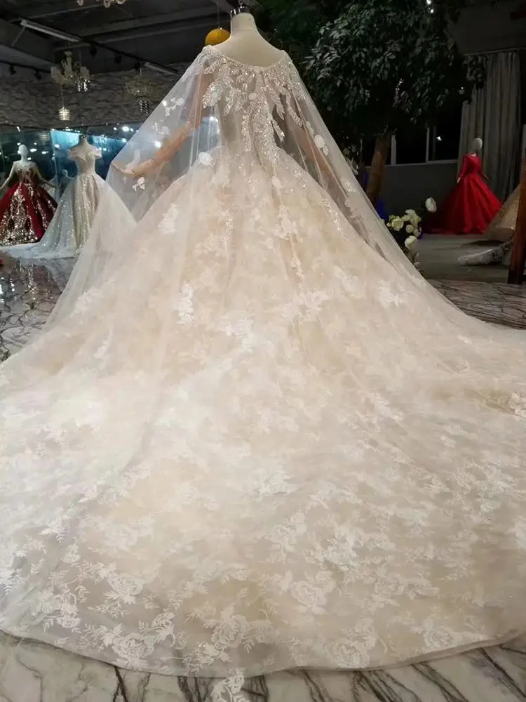 LSS349 sexy v neck western ball gowns with cape quinceanera dresses elegant sample wedding ball gown