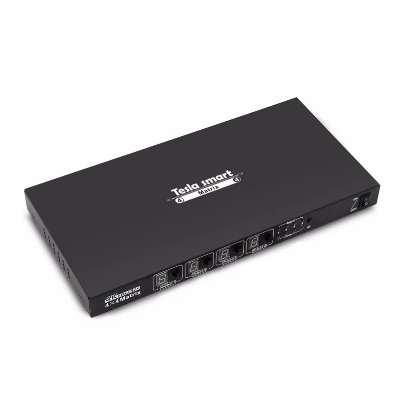 TESmart 30hz 4k 60fps Video 4*4 Tesmart 4x4 HDMI Matrix Switch With Rs232 Control HDCP