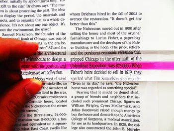 Transparent Ruler Reading Magnifying Glass Bar with Tracker Line