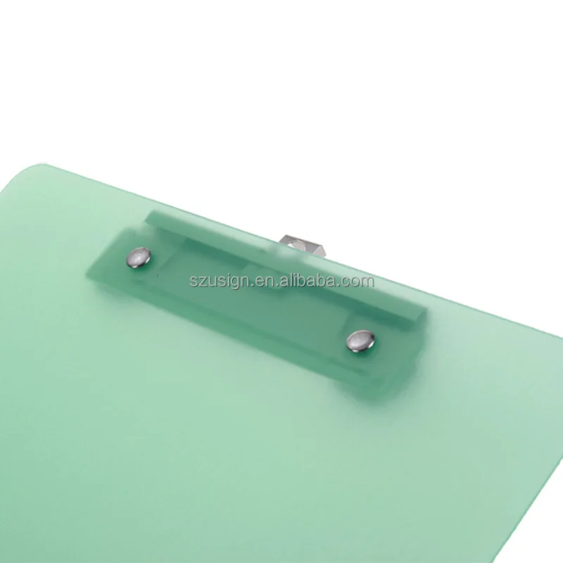 US-991P plastic clipboard assorted sizes