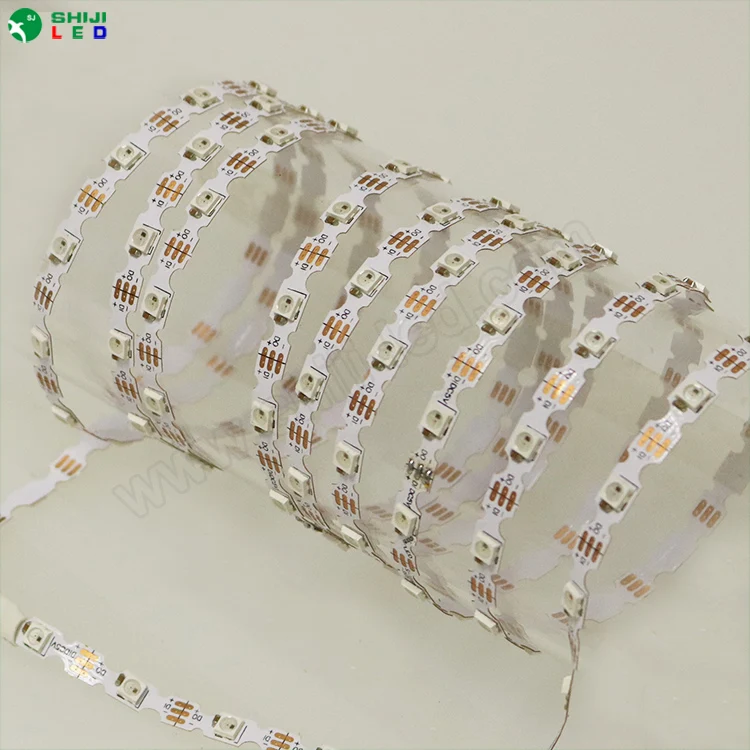 3535 sk6812 S shape rgb 5mm addressable ws2811 60 ws 2812 Led Strip