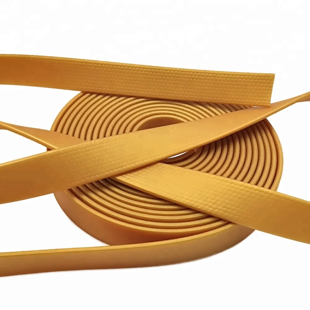 Полиэфирная эластичная хлопчатобумажная тесьма с ПВХ-покрытием, 20 мм