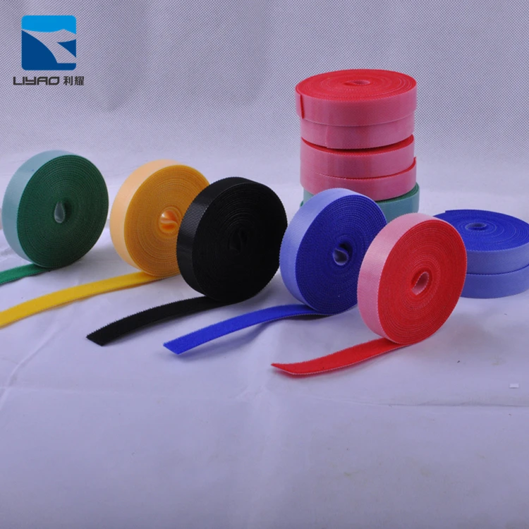 China Manufacturer Heavy Duty Self-Gripping Back To Back Hook And Loop Fastener Tape /Cable Tie