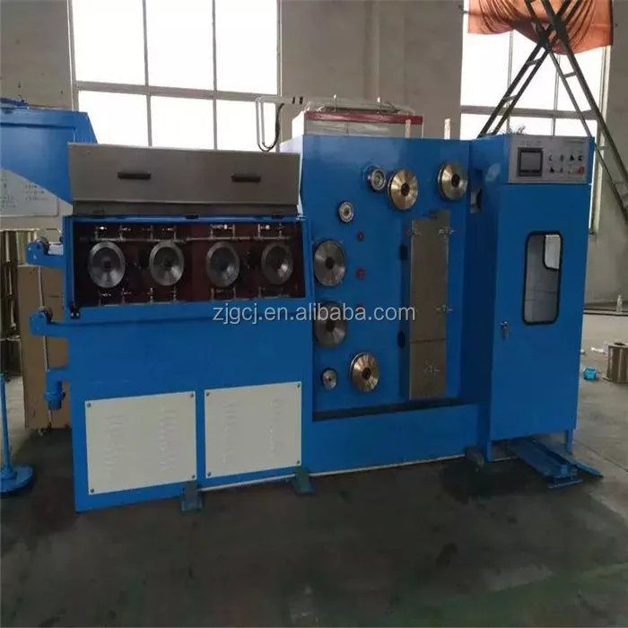 Suzhou Four Heads Continuous annealing copper fine wire drawing machine (multi-heads) manufacturer
