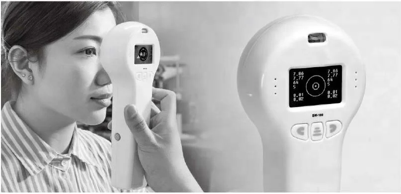 Portable handheld auto keratometer for hot sale