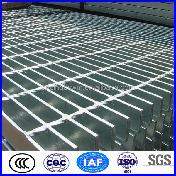 
Hot sale bearing bar 25 X 5 mm stainless steel grating for platform floor 