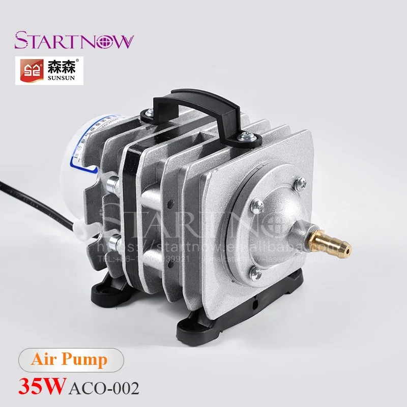35W 40L/min электрический магнитный 220V SUNSUN ACO-002 воздушный компрессорный насос для домашнего аквариума аквакультуры аэрат
