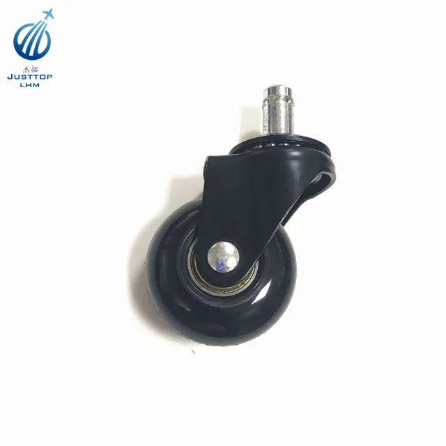 Swivel Caster Wheels PU 360 Degree Threaded Stem Caster Wheel