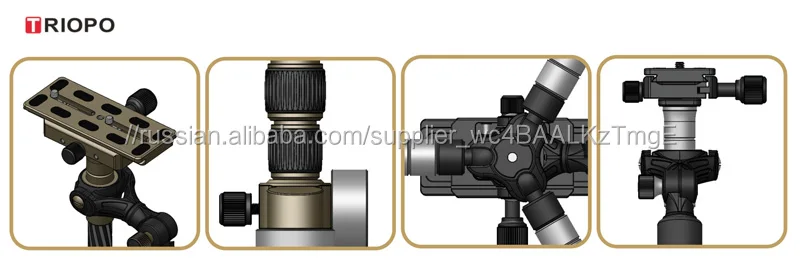 Triopo professional handheld photo and portable DSLR camera stabilizer for cameras and camcorders