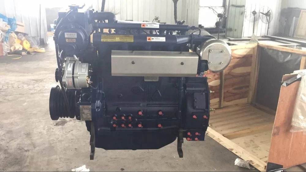 Water cooling 75KW 4 cylinders in line WP4 WP4C WP4C102 WP4C102-21 Weichai marine engine