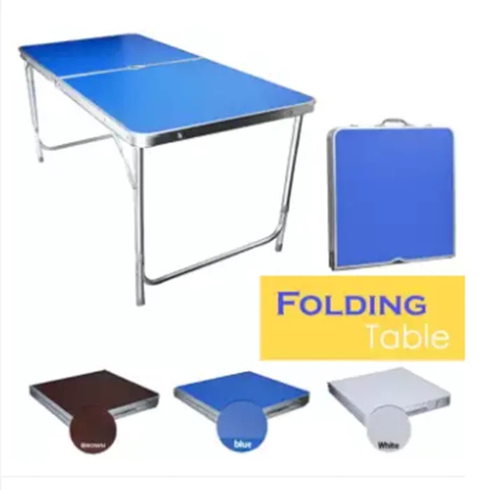 
Outdoor Aluminum Portable Folding Suitcase Camping Picnic Table 