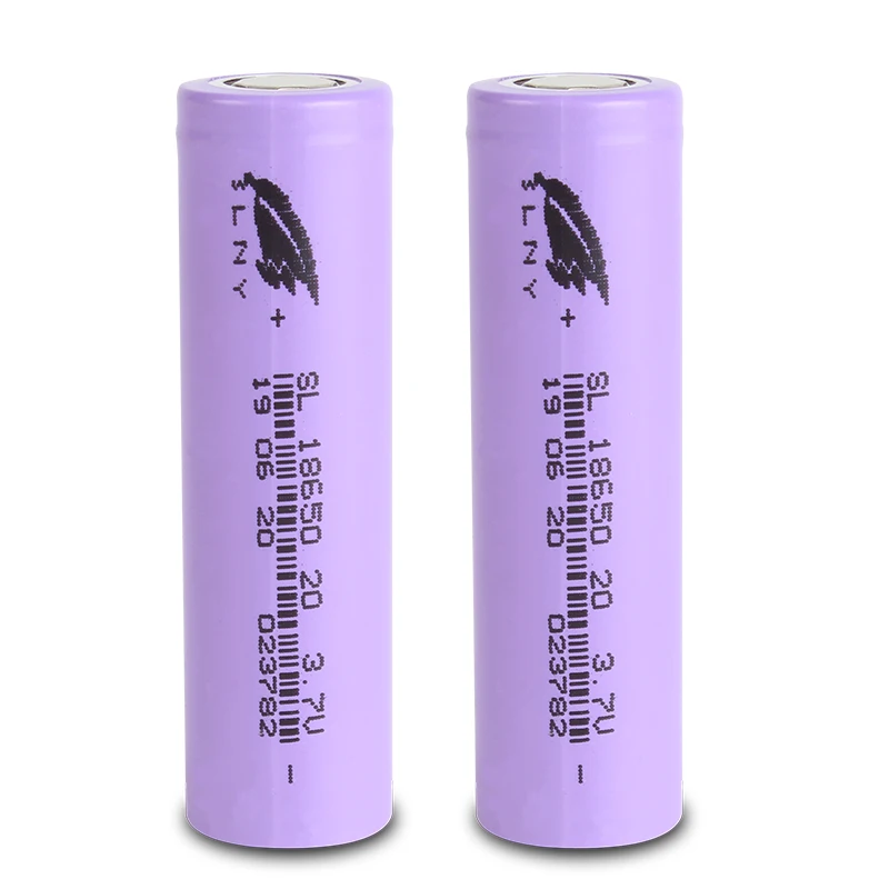 Wholesale Rechargeable Cylindrical 18650 Li-ion Battery 3.7v 2000mah For Electric Products