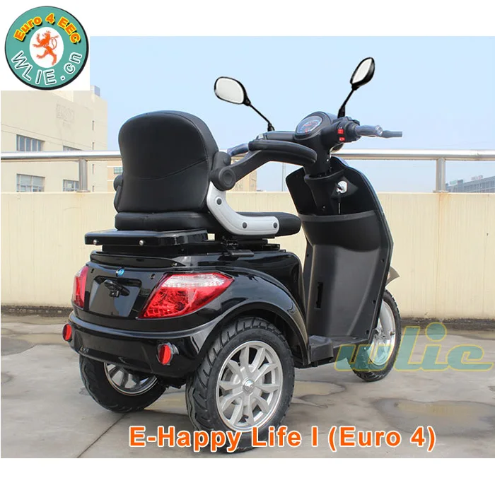 Hot selling electric drift tricycle cargo motor trike cabin E-Happy Life(Euro 4)