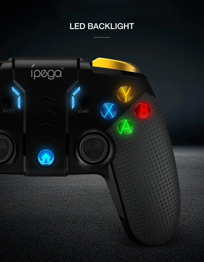 Ipega PG-9118 Wireless Game Controller Golden Warrior Mobile Phone Gamepad Joystick With Holder for iOS Android phone