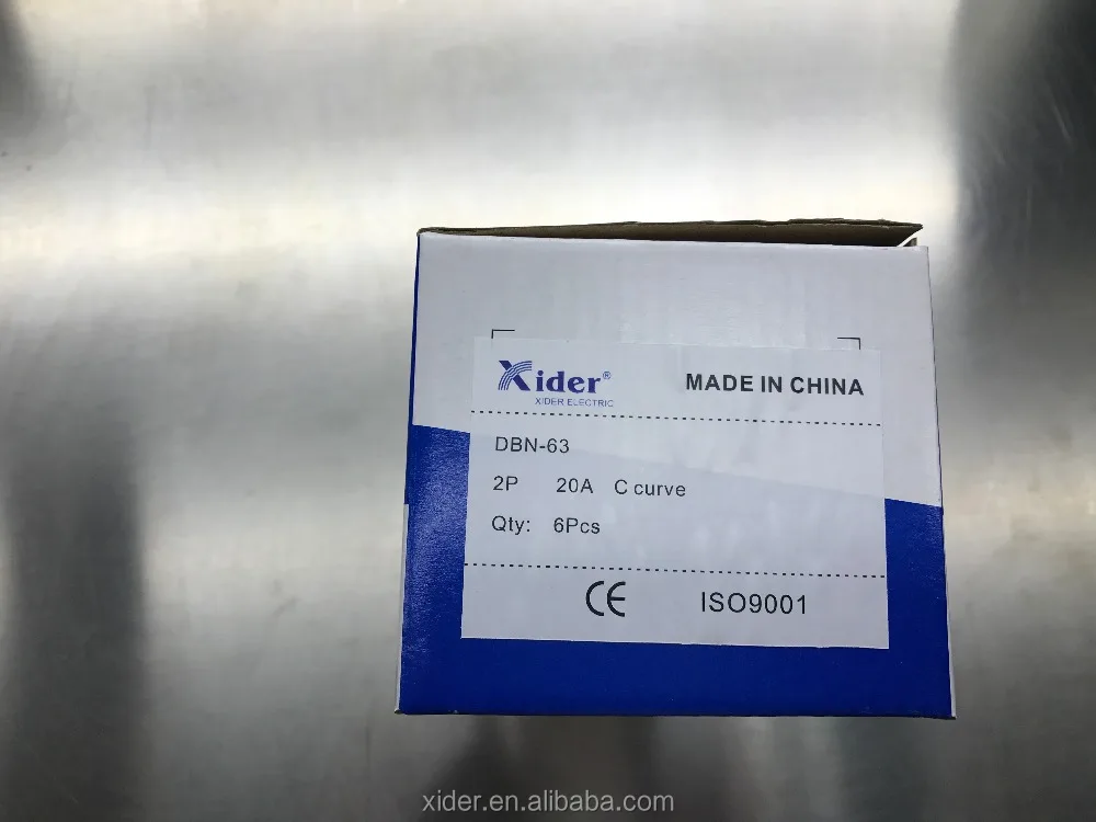  DZ47-63 Xider miniature circuit breaker