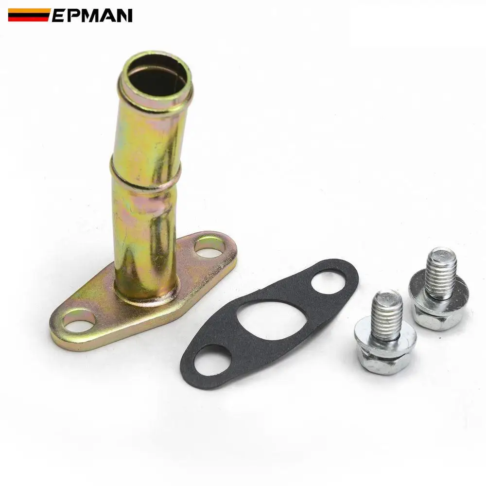 Epman Turbo Oil Drain Return Pipe Kit For KKK K14 K16 GT25 GT28 Turbochargers EPHBOV1036