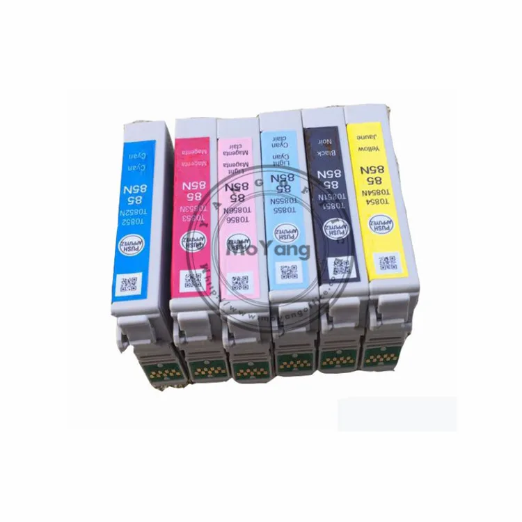 MoYang INK CARTRIDGE T0851 T0852 T0853 T0854 T0855 T0856 Compatible for EPSON PHOTO 1390 R330 printer