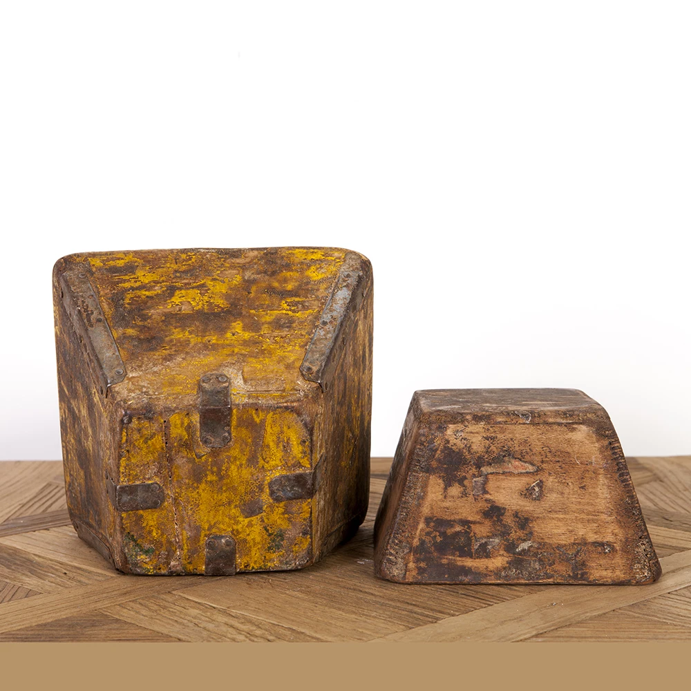 
antique home decor chinese wood rice measurement 