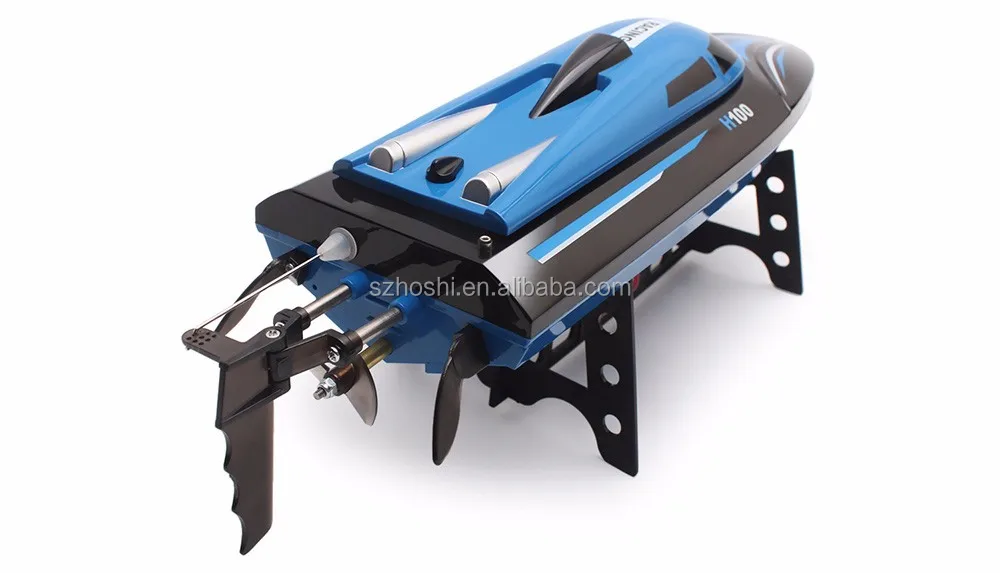 Latest kids toy gift Skytech H100 Waterproof RC Boat 2.4GHz 4 Channel 30km/H High Speed Racing 180 Degree remote control boat